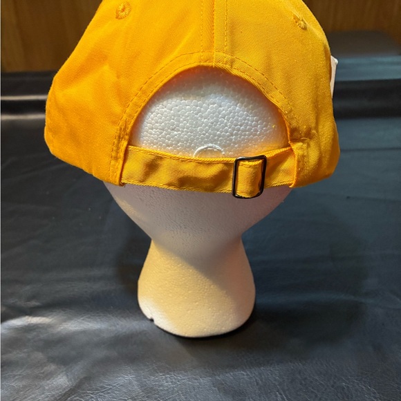 Vintage NFL Super Bowl XXXII Denver vs GB Logo Athletic Yellow Strapback Cap - Picture 3 of 10